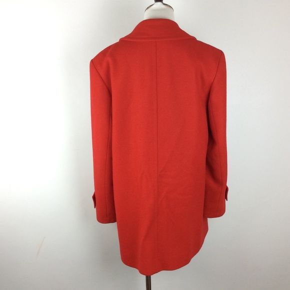 Pendleton Pea Coat Women’s Size 8 Red Vintage - Picture 2 of 8